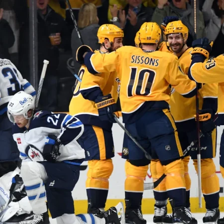 Zmaga “Nashville Predators” nad “Winnipeg Jets”: 4:1