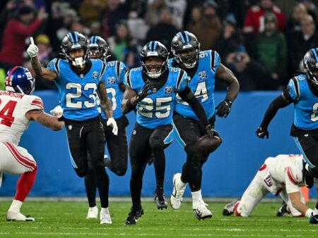 10.teden NFL: München po Giants proti Panthers, Kansas City znova navdušuje