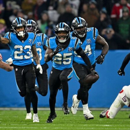 10.teden NFL: München po Giants proti Panthers, Kansas City znova navdušuje