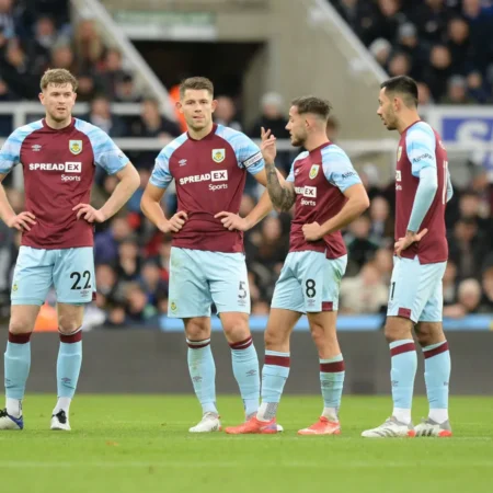 Burnley ostaja na drugem mestu po remiju z Middlesbrough