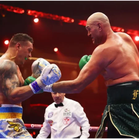 Usyk je še drugič premagal Furyja: zmagoslavje Ukrajinca v repasažu