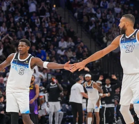 NBA: Utah izgubil proti Minnesoti brez Mykhailiuka, Washington so porazili Lakersi