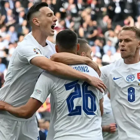 Slovenija ohranila mesto v Ligi B – odločilen gol v dežju, napetosti tudi po tekmi