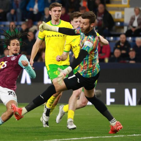 Burnley ponovno na vrhu Championshipa po zmagi proti Norwichu