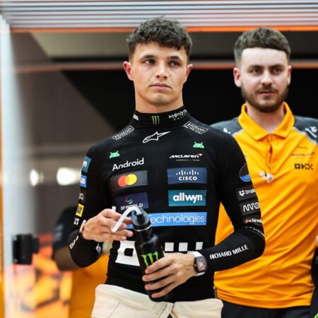 Lando Norris priznal napako po nesreči v kvalifikacijah v Savdski Arabiji