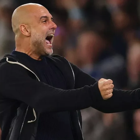 Guardiola znova čustveno vodi City do zmage