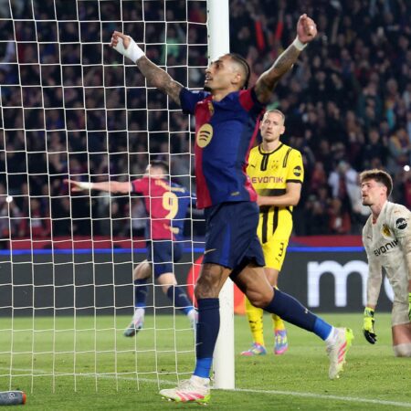 Raphinha piše zgodovino v dresu Barcelone