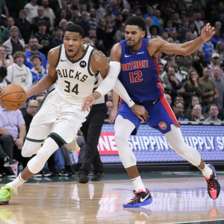 NBA: Minnesota eksplodirala v tretji četrtini, Detroit ugnal Knickse, spet blestel Antetokounmpo