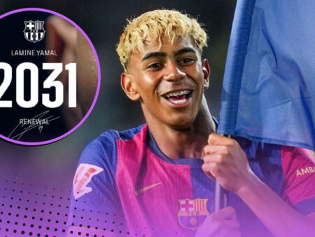 Lamine Yamal podaljšal pogodbo z Barcelono do leta 2031