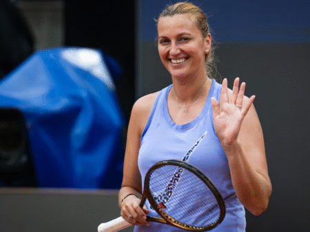 Kvitova se zmagovito vrača na igrišča v Rimu