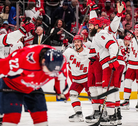 Washington se maščuje Carolini, Edmonton pa v podaljšku premaga Vegas: končnica NHL dobiva zagon
