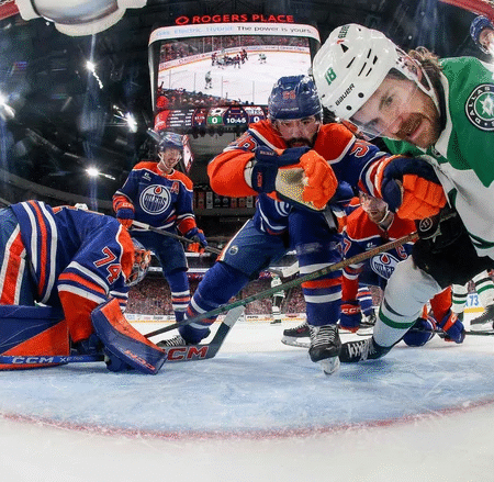 Edmonton je premagal Dallas in prevzel vodstvo v finalu zahodne konference.