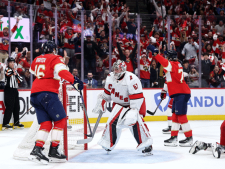 Florida Panthers – nazaj v finalu Stanleyjevega pokala: zmaga nad Carolino konča serijo
