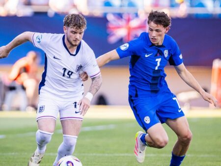 Remi med Anglijo in Slovenijo na evropskem prvenstvu U21
