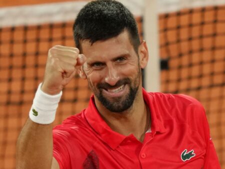 Đoković izločil Zvereva in se bo v polfinalu Roland Garrosa pomeril s Sinnerjem