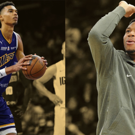 Giannis Antetokounmpo: “Vembanyama bo v prihodnjih letih postal zvezdnik lige NBA”