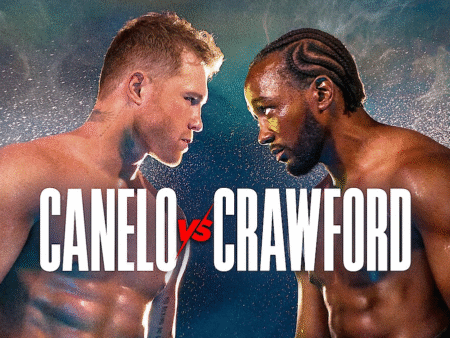 Sean Porter skrbi za Crawforda pred dvobojem s Canelom