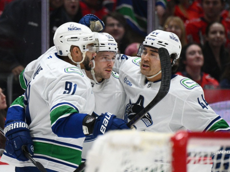 Vancouver je v napeti tekmi NHL pritiskal na Washington