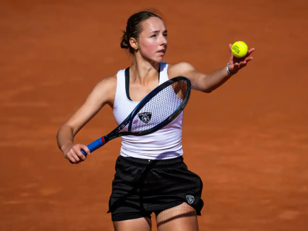 Anastasia Soboleva ni uspela končati tekme proti tretji nosilki na turnirju WTA v Italiji