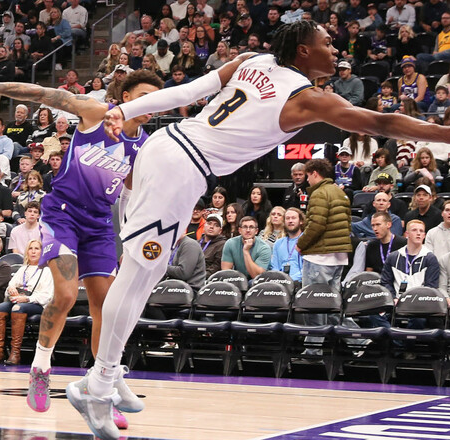 Mykhailiuk ni rešil Utaha pred porazom, Denver je v tekmah lige NBA premagal New Orleans