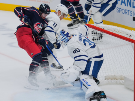 Columbus močno premagal Toronto v tekmi NHL z veliko goli
