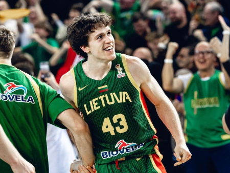 Tri trojke v 10 sekundah: Litva se je zgodovinsko vrnila proti Veliki Britaniji