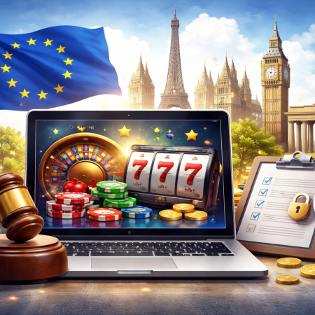 Evropa zaostruje pravila za spletne kazinoje: nove omejitve bonusov in več nadzora v letu 2026