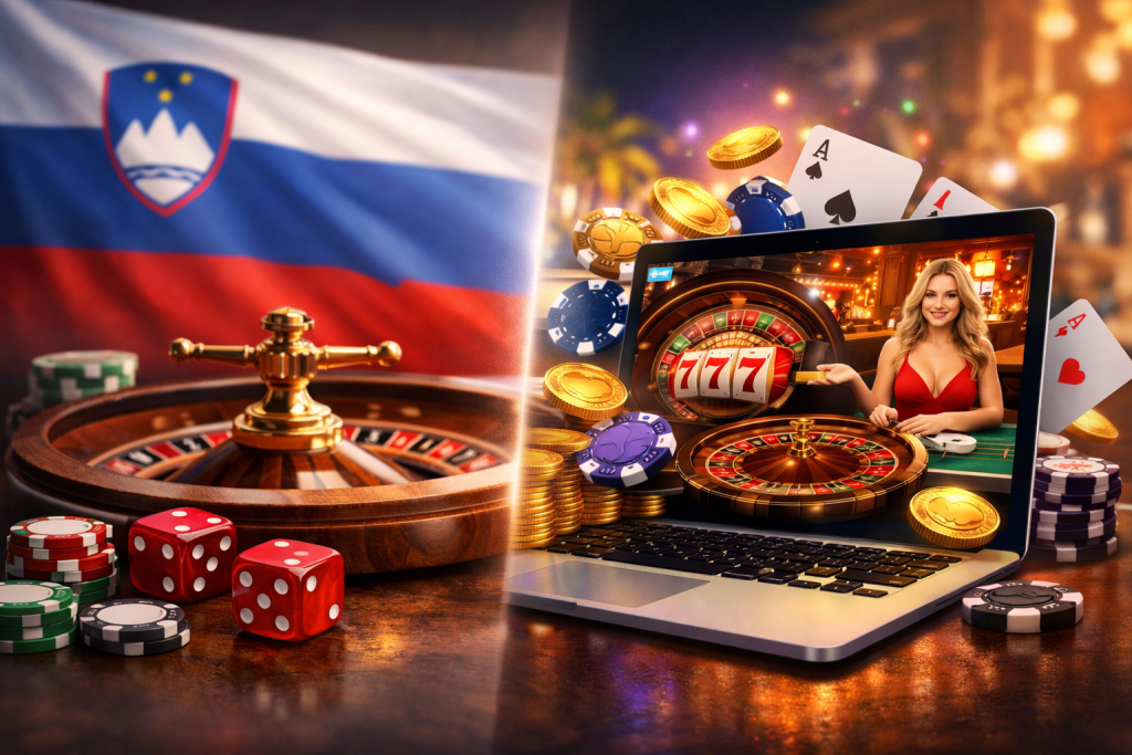 Tuj spletni kazino z ruletom in igralnimi avtomati kot alternativa slovenskim licenciranim kazinojem