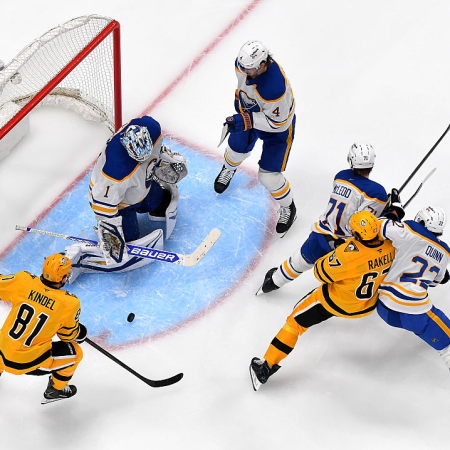 Buffalojeva golska ekstravaganca in poraz proti St. Louisu: Rezultati tekem NHL