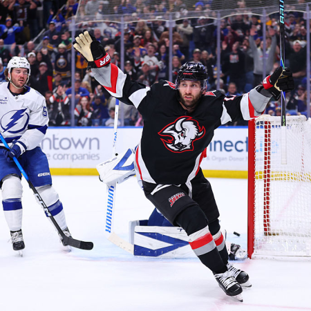 Učinkovita zmaga Buffala, porazi Rangersov in Minnesote v ligi NHL