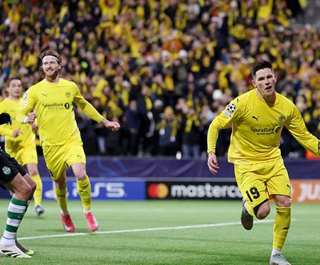 Bodø/Glimt s senzacionalno zmago nad Sportingom prepisuje zgodovino Lige prvakov