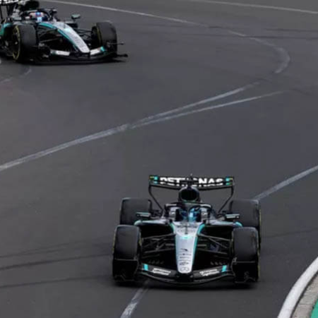 Mercedes dosegel dvojni uspeh v kvalifikacijah za sprint za Veliko nagrado Kitajske