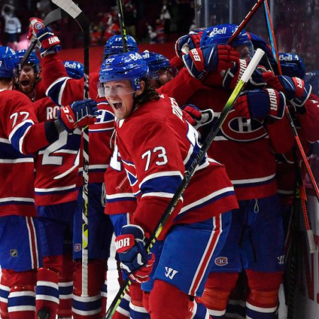 Drama v končnici NHL: Montreal presenetil Tampo, Philadelphio in Vegas v podaljšku