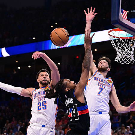 Oklahoma City premaga Lakerse: Noč NBA v polnem teku