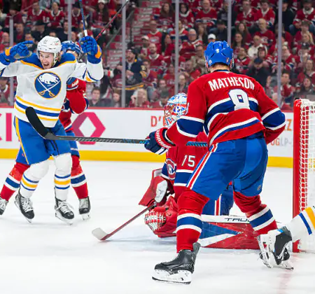 Montreal v dramatičnem podaljšku premagal Buffalo in se uvrstil v polfinale NHL