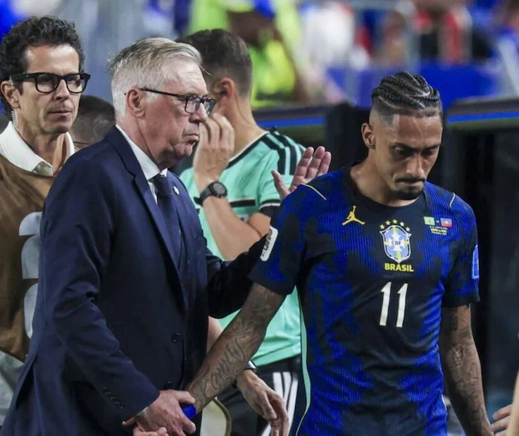 Ancelotti hvali zmago Brazilije nad Škotsko in spregovori o Neymarjevi vlogi