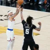 New York je zmagoslavno začel finale lige NBA: Knicksi so v gosteh premagali San Antonio