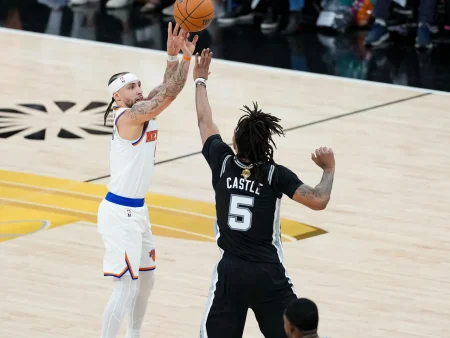 New York je zmagoslavno začel finale lige NBA: Knicksi so v gosteh premagali San Antonio