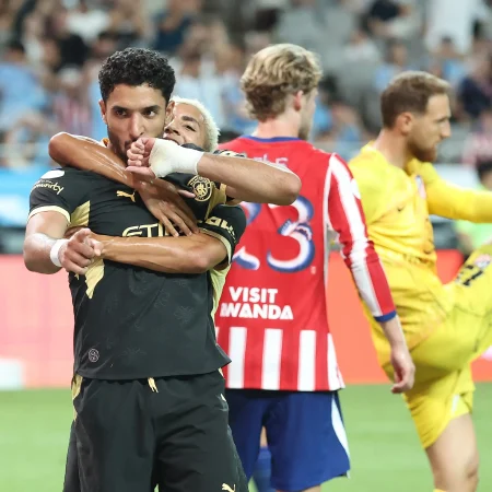 Manchester City – Atletico 3:1: Marmoushova dva gola prinesla zmago angleški ekipi