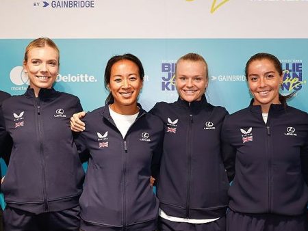 Češka – Velika Britanija: začetek soočenja na Pokalu Billie Jean King