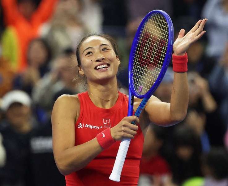 Daria Snigur je na turnirju v Wuhanu senzacionalno premagala 14. loparico sveta Elise Mertens