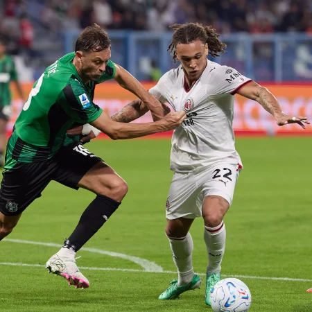 Sassuolo in Milan remizirala: Amorim je nadaljeval niz neporaženosti v Serie A